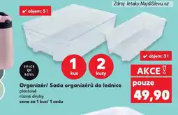 Kaufland Sada organizérů do lednice nabídka