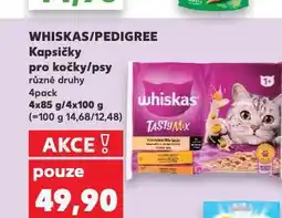 Kaufland Whiskas kapsičky pro kočky nabídka