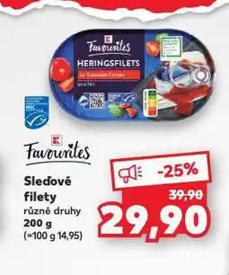 Kaufland Sleďové filety nabídka