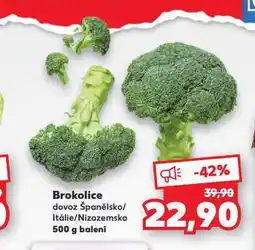 Kaufland Brokolice nabídka