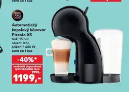 Kaufland Automatický kapslový kávovar nabídka