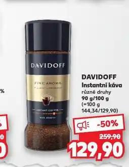 Kaufland Káva davidoff nabídka