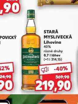 Kaufland Stará žitná myslivecká nabídka