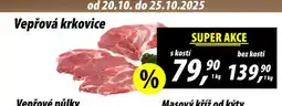 ZEMAN Vepřová krkovice s kostí nabídka