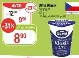 Globus Olma Klasik bilý jogurt nabídka