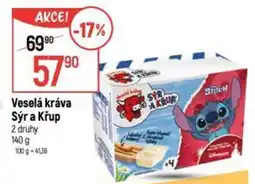Globus Veselá kráva Sýr a Křup nabídka