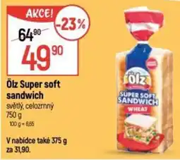 Globus Ölz Super soft sandwich nabídka