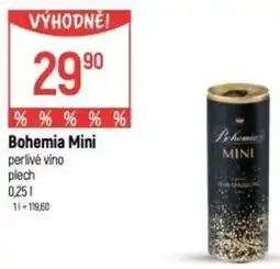 Globus Bohemia Mini perlivé víno plech nabídka