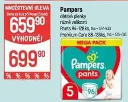 Globus Pampers nabídka
