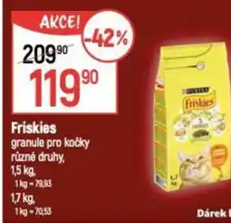 Globus Friskies granule pro kočky nabídka