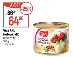 Globus Viva XXL Hotové jídlo nabídka