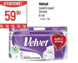 Globus Velvet toaletní papír 3vrstvý nabídka