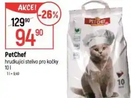 Globus PetChef hrudkující stelivo pro kočky nabídka