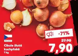 Kaufland Cibule žlutá kuchyňská nabídka