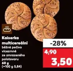 Kaufland Kaiserka multicereální nabídka