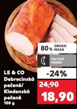 Kaufland LE & CO Debrecínská pečeně/ Kladenská pečeně nabídka
