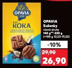 Kaufland OPAVIA Sušenky nabídka