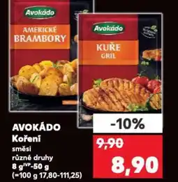 Kaufland AVOKÁDO Koření směsi nabídka