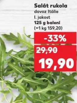 Kaufland Salát rukola dovoz Itálie nabídka