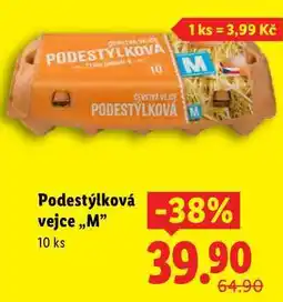 Lidl Podestýlková vejce ,,M, 10 ks nabídka