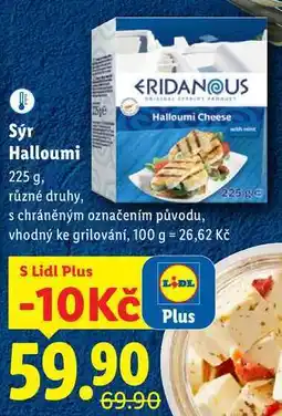 Lidl Sýr Halloumi, 225 g nabídka