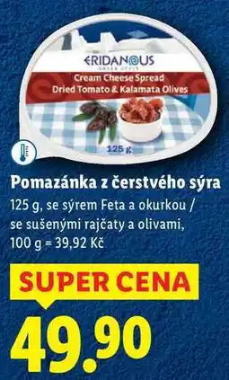 Lidl Pomazánka z čerstvého sýra, 125 g nabídka
