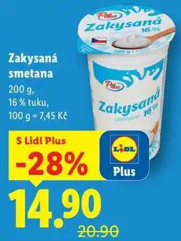 Lidl Zakysaná smetana, 200 g nabídka
