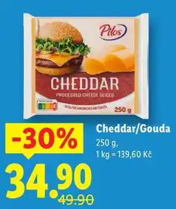Lidl Cheddar/Gouda, 250 g nabídka