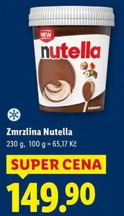 Lidl Zmrzlina Nutella, 230 g nabídka
