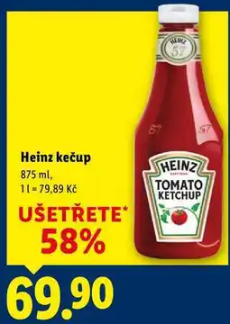 Lidl Heinz kečup, 875 ml nabídka