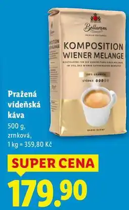 Lidl Pražená vídeňská káva, 500 g nabídka