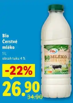 Lidl Bio Čerstvé mléko, 1 l nabídka