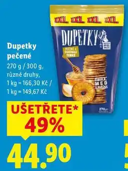 Lidl Dupetky pečené, 270 g/300 g nabídka