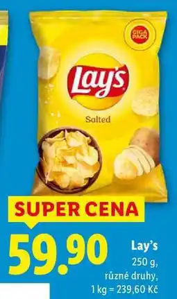 Lidl Lay's, 250 g nabídka
