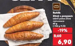 Kaufland Rohlík žitný s posypem běžné pečivo žitné nabídka