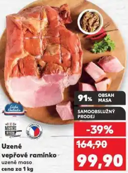 Kaufland Uzené vepřové ramínko nabídka
