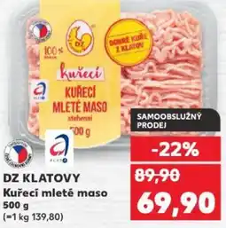 Kaufland DZ KLATOVY Kuřecí mleté maso nabídka
