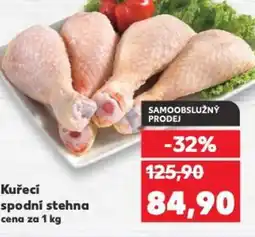 Kaufland Kuřecí spodní stehna nabídka