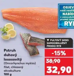 Kaufland Pstruh duhový lososovitý nabídka