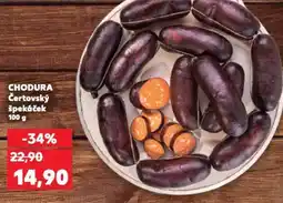 Kaufland CHODURA Čertovský špekáček nabídka