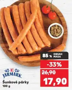 Kaufland Šunkové párky nabídka