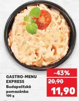 Kaufland GASTRO-MENU EXPRESS Budapešťská pomazánka nabídka