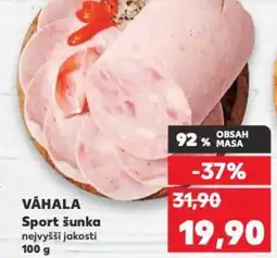 Kaufland VÁHALA Sport šunka nejvyšší jakosti nabídka
