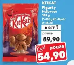 Kaufland KITKAT Figurky Halloween nabídka