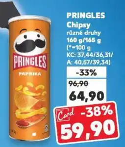 Kaufland PRINGLES Chipsy nabídka