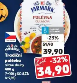 Kaufland Tradiční polévka nabídka