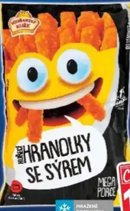 Kaufland VODŇANSKÉ KUŘE Smažené kuřecí hranolky se sýrem/ Smažený kuřecí popcorn nabídka
