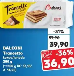 Kaufland BALCONI Trancetto kakao/jahoda nabídka