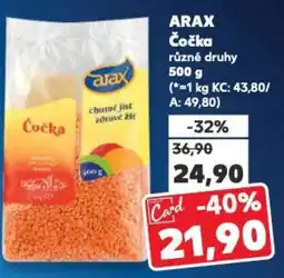 Kaufland ARAX Čočka nabídka