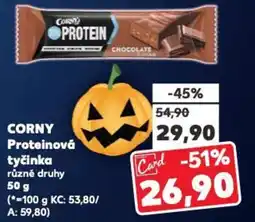 Kaufland CORNY Proteinová tyčinka nabídka